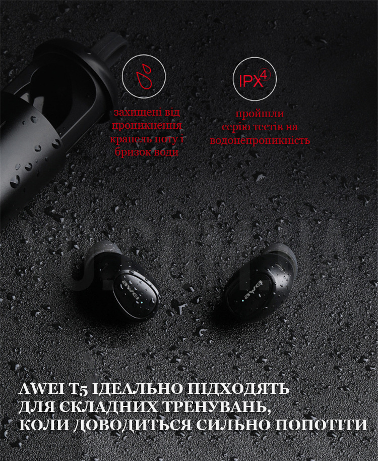 Навушники AWEI T5